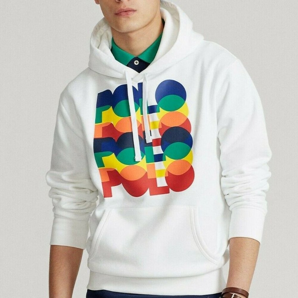 Polo Ralph Lauren Men's Big & Tall (XLT) 3D Polo Logo Spectre Hoodie Sweatshirt